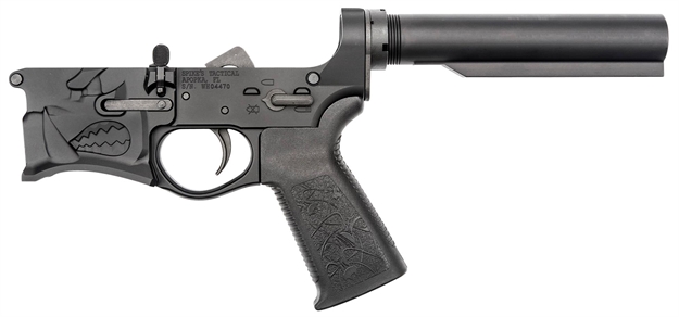 Picture of Spikes Stlc145-Sbt Billet Warthog Lower With Buffer Tube AR Platform Blk