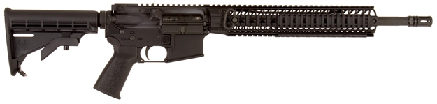 Picture of Spikes Str5035r2s St-15 LE Mid-Length 223 Rem,5.56X45mm Nato 16" NO Magazine Black Hard Coat Anodized 6 Position Stock STR5035-R2S 815648022334