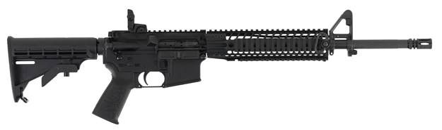 Picture of Spikes Str5035r9s St-15 LE Mid-Length 223 Rem,5.56X45mm Nato 16" NO Magazine Black Hard Coat Anodized 6 Position Stock STR5035-R9S