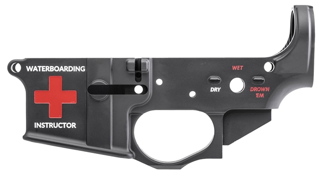 Picture of Spike's Stripped Lower (Waterbrding) Stls033-Cfa