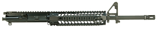 Picture of Spikes Stu5035-S9s St-15 LE Mid Upper 5.56 16" 9" Sar Quad Rail Black