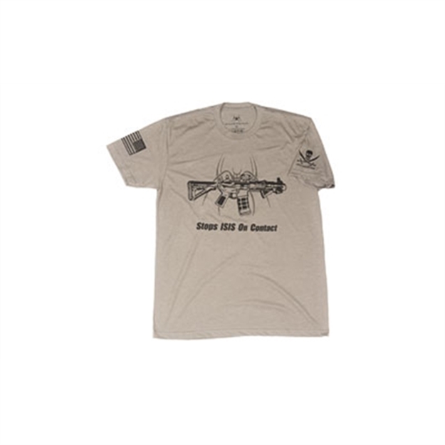 Picture of Spike's Tshirt Stops Isis Gray 3X