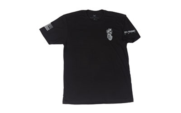 Picture of Spike's Tshirt Aloha Snackbar Blk L SGT1072-L