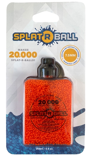 Picture of  Splat R Ball 950022 Water Beads  7-7.5Mm Polymer/ 20,000 Per Bottle 793676097473