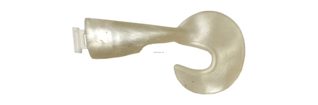 Picture of Spooltek Fat Curly 5In Tailpack All Pearl