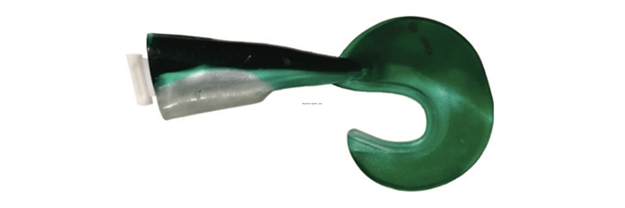 Picture of Spooltek Fat Curly 5In Tailpack Greenback Pearl