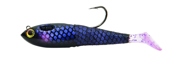 Picture of Spooltek Pro Series Fatty Swimbait, 4", 1/2 Oz, 6/0 Hook, After Hours, Sinking