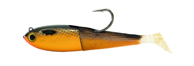 Picture of Spooltek Pro Series Fatty Swimbait, 4", 1/2 Oz, 6/0 Hook, Gold Digger, Sinking