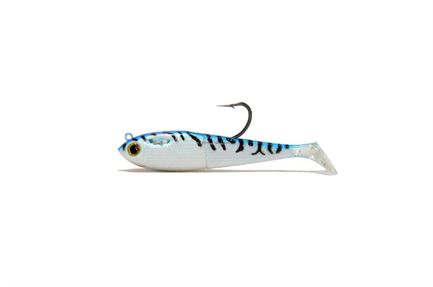Picture of Spooltek Pro Series Fatty Swimbait, 4", 1/2 Oz, 6/0 Hook, Mackeral