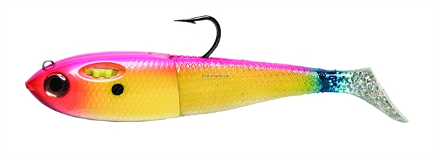 Picture of Spooltek Pro Series Fatty Swimbait, 6", 1 3/4 Oz, 6/0 Hook, Barra Money, Sinking