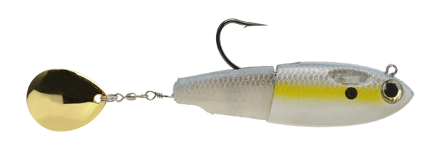 Picture of Spooltek Tailblader 6In SK Sexy Shad - Silver