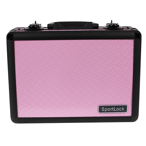 Picture of Sportlock Dbl Pistol Aluminum Case Pink