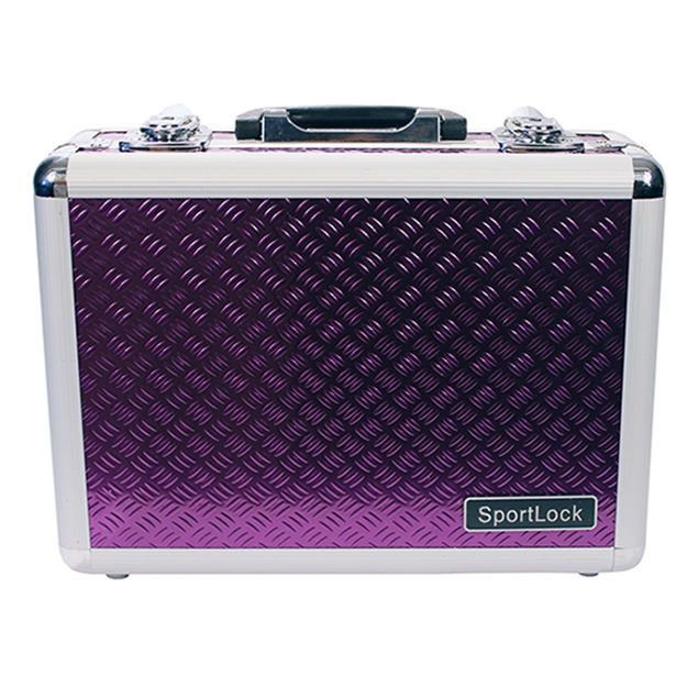 Picture of Sportlock Alumalock Case Double Handgun Purple