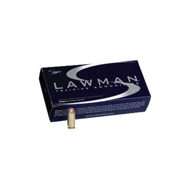 Picture of Speer 53750 Lawman  38Special+P 158Gr Total Metal Jacket Round Nose 50 Per Box/20 Case 076683537508