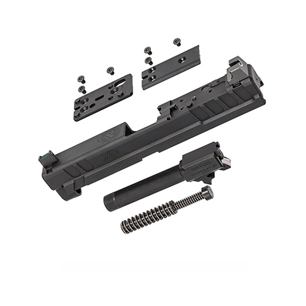 Picture of  Springfield Armory Xd4902 XD Osp  9Mm Luger 4" Barrel, Black Steel Slide For Springfield XD With Optics Cut, Suppressor Height Night Sights, Includes Cover Plates