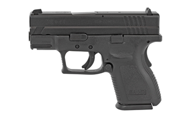 Picture of  Springfield Armory Xdd9801 XD Defend Your Legacy Sub-Compact 9Mm Luger 10+1, 3" Black Melonite Steel Barrel & Serrated Slide, Black Polymer Frame W/Picatinny Rail, Black Polymer Grip 706397926045