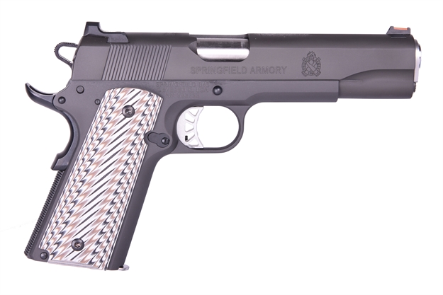 Picture of Springfield Armory 1911 45 Parkerized 5" 7+1 G10#