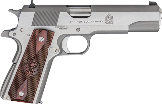 Picture of Springfield Armory 1911 .45Acp Mil-Spec 5" FS 7-Shot Stainless Steel
