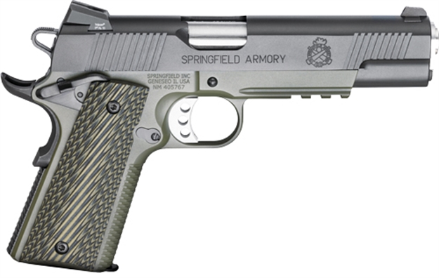 Picture of Springfield Armory 1911 MC Operator .45Acp 5" 7-Sh Fns OD Green/Blk Armoy