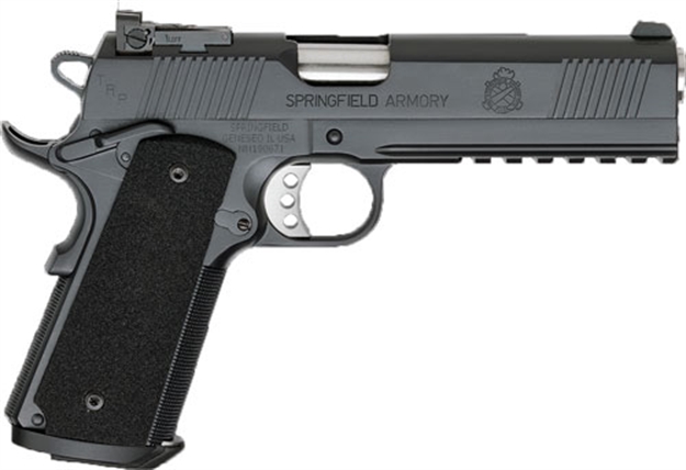 Picture of Springfield Armory 1911 Trp .45Acp 5" AS W/Rail Black Armory