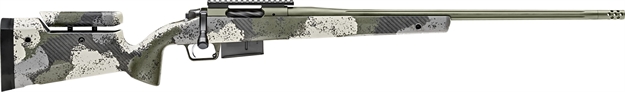 Picture of  Springfield Armory Baw92465prcga 2020 Waypoint  6.5 Prc 3+1 24" Evergreen Camo Hybrid Profile W/Adjustable Cheek Comb Stock Mil-Spec Green Cerakote Right Hand