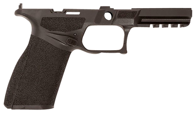 Picture of  Springfield Armory Ec1002stret Echelon Grip Module Medium, Standard Texture, Black Polymer, Ambi Mag Release, Includes 3 Interchangeable Backstraps