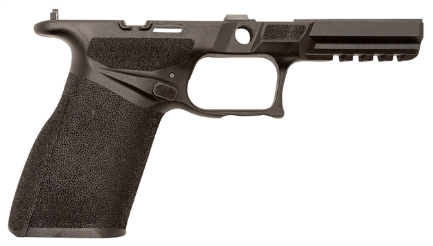 Picture of  Springfield Armory Ec1003htret Echelon Grip Module Large, Aggressive Texture, Black Polymer, Ambi Mag Release, Includes 3 Interchangeable Backstraps