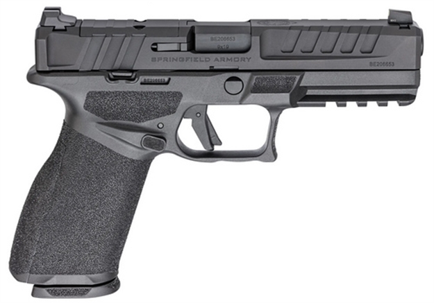 Picture of Springfield Armory Ec9459blcu Echelon  9Mm Luger 10+1 4.50" Black Melonite Steel Barrel & Optic Ready/Serrated Steel Slide, Black Polymer Frame W/Picatinny Rail, Textured Grip EC9459BLC-U