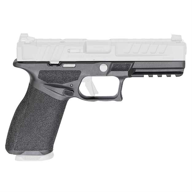 Picture of  Springfield Armory Ec1001stret Echelon Grip Module Small, Standard Texture, Black Polymer, Ambi Mag Release, Includes 3 Interchangeable Backstraps