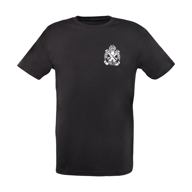 Picture of  Springfield Armory Gep1656s Logo Crest Men's Black Cotton Short Sleeve Small