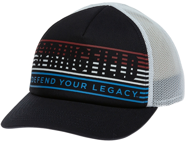 Picture of  Springfield Armory Gep2380 Retro 80'S/90'S Trucker Hat Navy/White Adjustable Snapback Osfa Structured