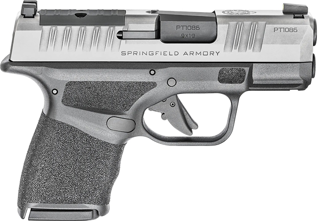 Picture of  Springfield Armory Hc9319sosp Hellcat Micro-Compact Osp Sports South Exclusive 9Mm Luger 13+1/11+1 3" Black Melonite Steel Barrel, Serrated Stainless Steel Slide, Black Polymer Frame W/Picatinny Rail