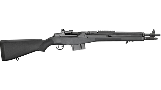 Picture of  Springfield Armory Aa9126nt M1a Scout Squad *Ny Compliant 7.62X51mm Nato 10+1 18" Black Parkerized Carbon Steel Barrel, Black Parkerized Picatinny Rail Steel Receiver, Black Synthetic Fixed Stock 706397906641