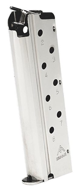 Picture of Springfield Armory 1911 Emp Magazine 40 S&W S/S 8 RD Stainless PI6071 706397867294