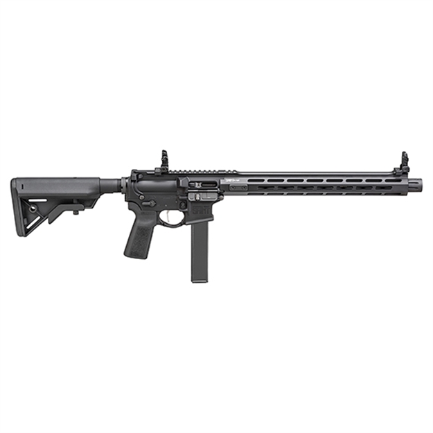 Picture of  Springfield Armory Stv91609b Saint Victor 9Mm Luger 16" 32+1, Black, B5 Systems Bravo Stock & Type 23 Grip, Flip-Up Sights, Blast Diverter 706397952723
