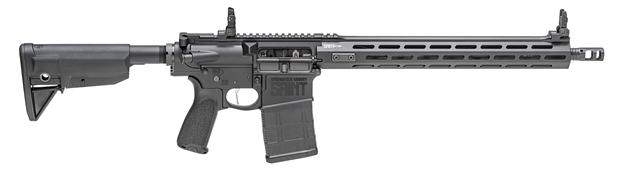 Picture of Springfield Armory Saint Victor 308 Win , 16" Bbl, Adjust Stk, Mlok, Flip UP Iron Sights, 20+1 Rnd STV916308B