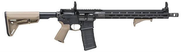 Picture of  Springfield Armory Stv916556fplc Saint Victor 5.56X45mm Nato 10+1 16", Black Rec, Fde Magpul SL Stock & Grip, Flip-Up Sights, Includes Magpul Angled Grip 706397969929