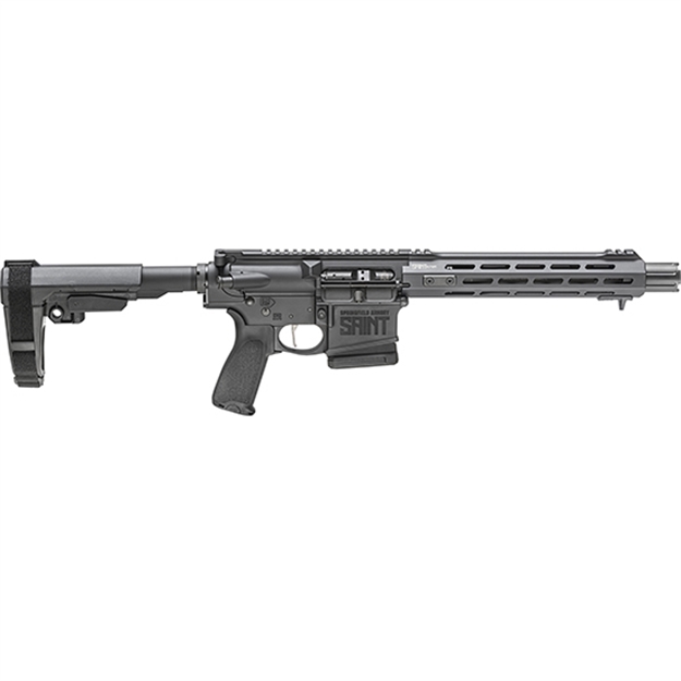 Picture of Springfield Armory Stv9103308blc Saint Victor 308 Win 10.30" 10+1 Black Hard Coat Anodized Black Bravo Mod3 5 Position Sba3 Brace