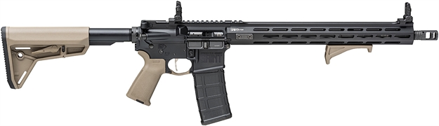 Picture of  Springfield Armory Stv916556fp Saint Victor 5.56X45mm Nato 30+1 16", Black Rec, Fde Magpul Furniture, Flip-Up Sights, Includes Magpul Angled Grip 706397967637