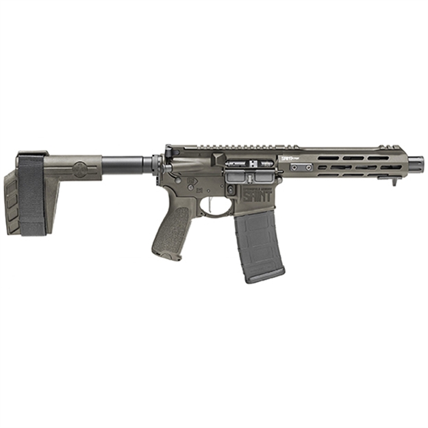 Picture of Springfield Armory Stv975556g Saint Victor 5.56 Nato 7.50" 30+1 OD Green OD Green Polymer SB Tactical Sbx-K Arm Brace