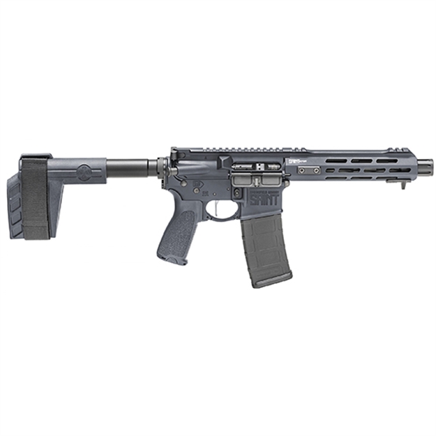 Picture of Springfield Armory Stv975556y Saint Victor 5.56 Nato 7.50" 30+1 Tactical Gray Cerakote Gray Polymer SB Tactical Sbx-K Arm Brace