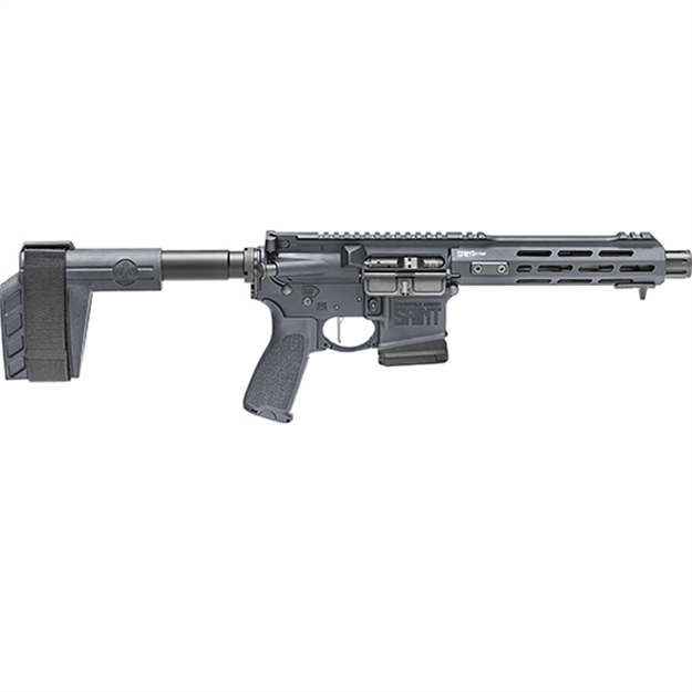 Picture of Springfield Armory Stv975556ylc Saint Victor 5.56 Nato 7.50" 10+1 Tactical Gray Cerakote Gray Polymer SB Tactical Sbx-K Arm Brace