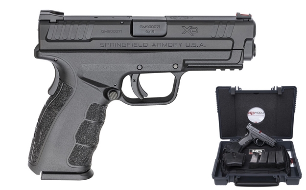 Picture of Springfield Armory XD Mod2 9Mm 4 Blk Service Model 2 16Rd Igu