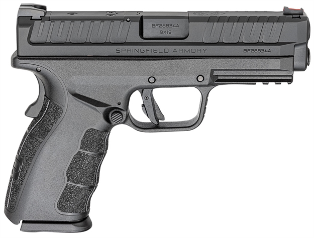 Picture of  Springfield Armory Xddg9101bosp XD Mod3 Osp 9Mm Luger 16+1 4" Black Melonite Steel Barrel, Black Melonite Steel Optic Ready/Serrated Slide, Black Polymer Frame W/Picatinny Rail, One Mag 706397985165