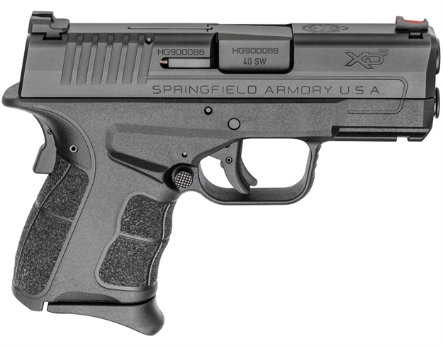 Picture of Springfield Armory Xds Mod 2, 40 S&W, 3.3"Bbl, Blk, Fiber Front Sight, 1Ea 6Rd Mag, 1 EA 7 RD Mag XDSG93340B 706397926885