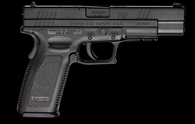Picture of Springfield Armory XD Tactical Semi Auto Pistol 45 Acp, 5 In, Poly Grp, 13+1 Rnd, Blk Frame