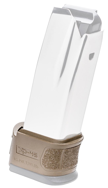 Picture of  Springfield Armory Xdg5007fde Mag Sleeve  Made OF Polymer With Flat Dark Earth Finish & 1 Piece Design For 45 Acp Springfield XD Mod.2 Magazines