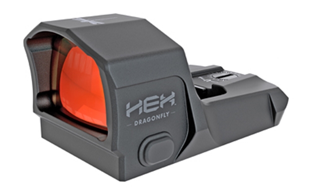 Picture of Hex Optics Ge5077stndret Hex Dragonfly  Black Anodized 3.5 Moa Red Dot GE5077-STND-RET