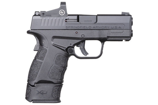 Picture of  Springfield Armory Xdsg9339bct Xd-S Mod.2 Osp 9Mm Luger 3.30" 9+1,7+1 Black Melonite Steel Slide Black Polymer Grip With CT Red Dot