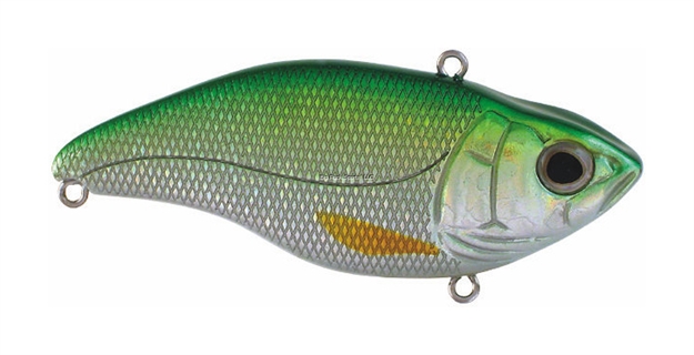 Picture of Spro / Gamakatsu Aruku Shad 75 Lipless Rattle Crankbait, 3", 5/8 Oz, Green Shiner, Sinking